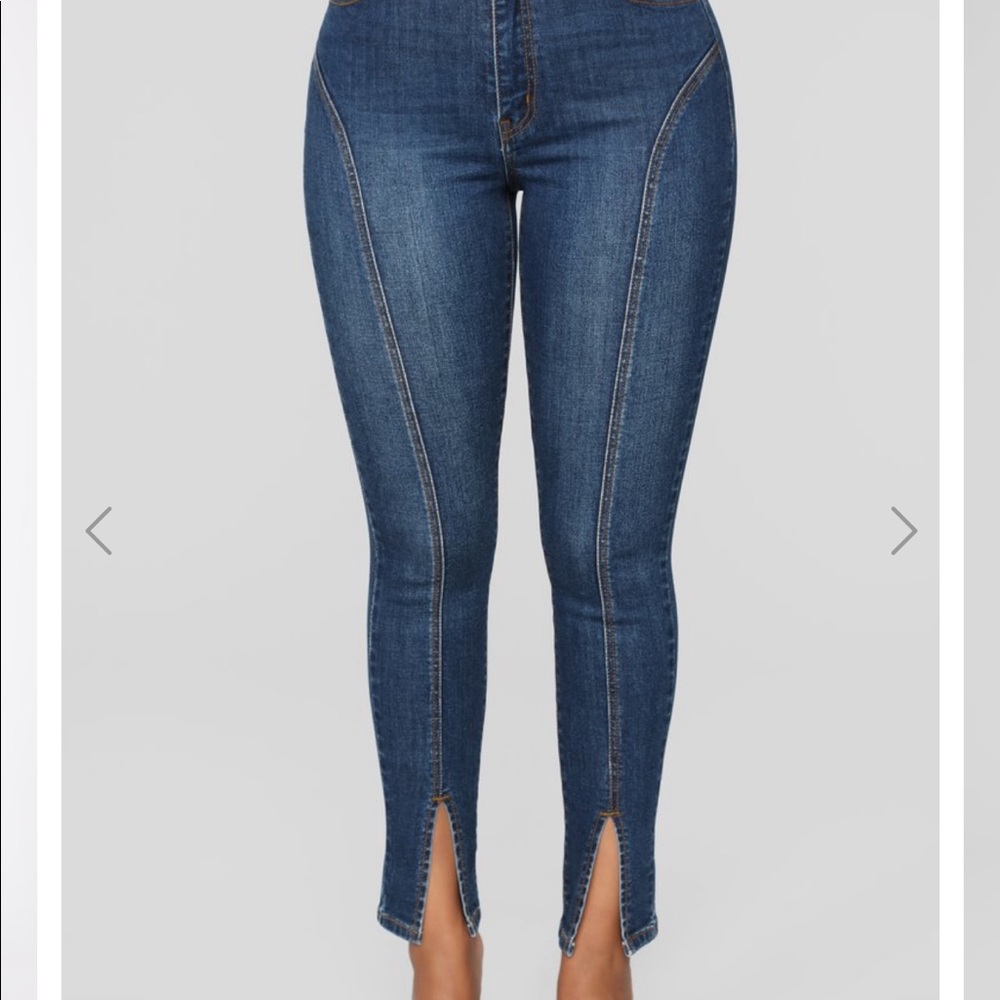 Cute fashion nova jeans